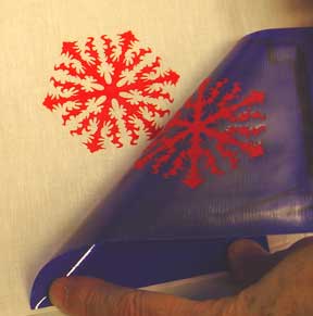 Carefully Remove the Stencil remove stencil